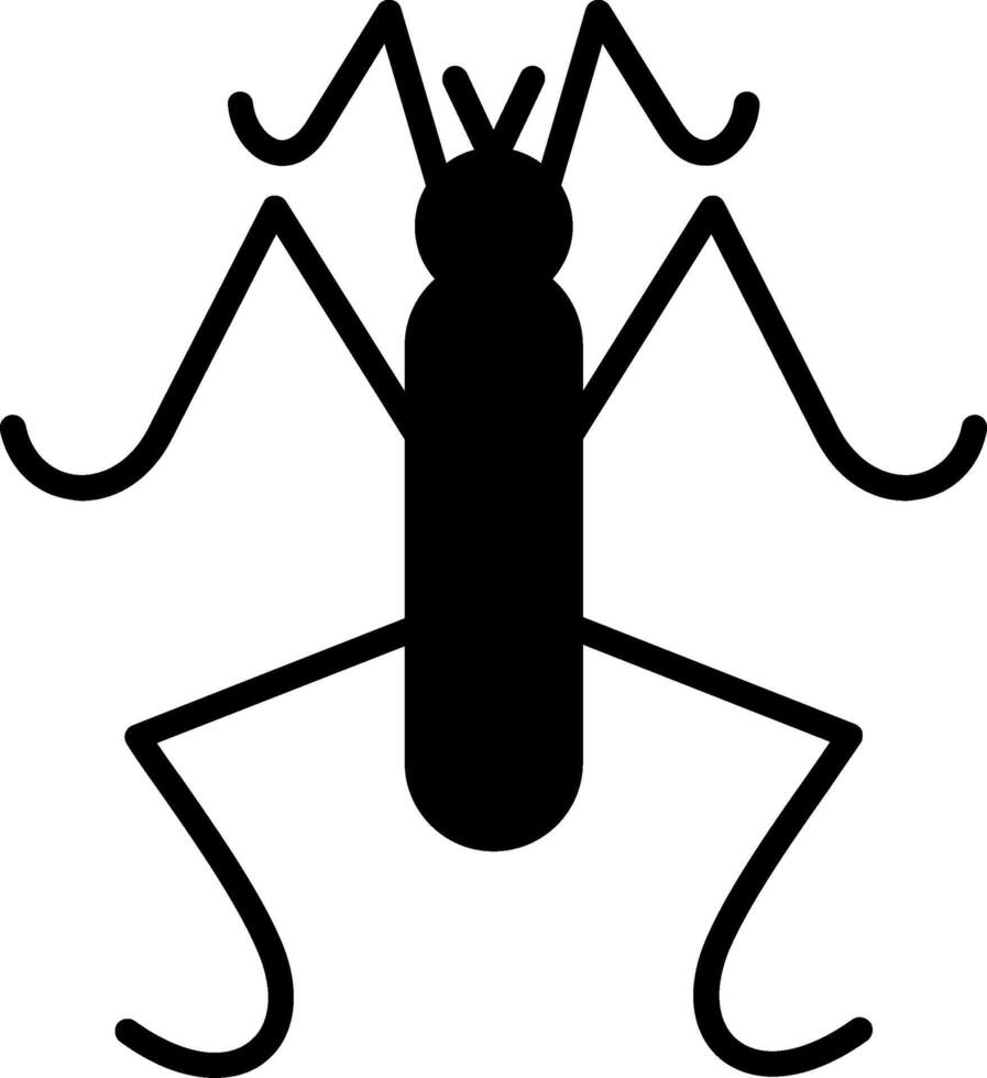 Pond-Skating Water Strider vector
