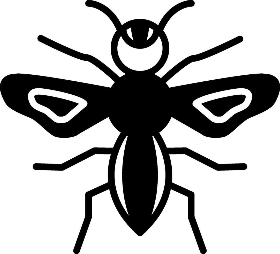 Aggressive Paper Wasp vector