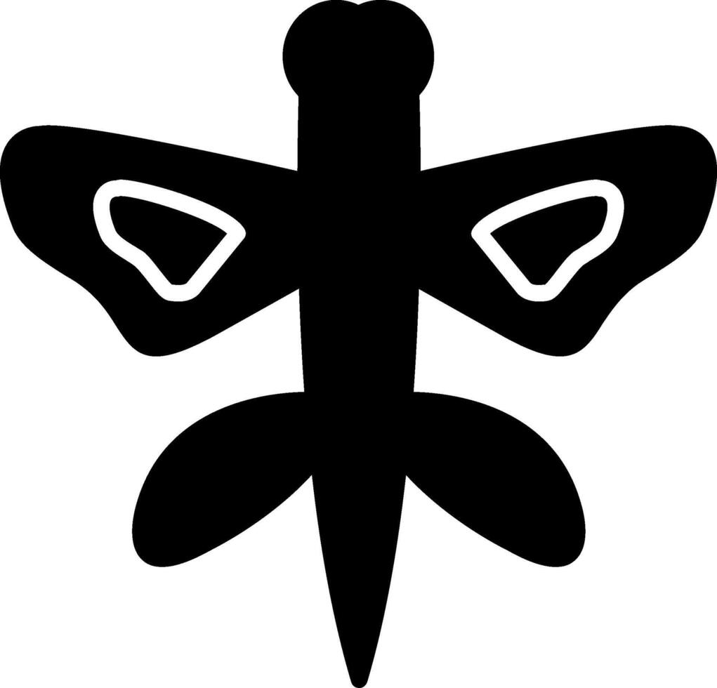 Fast Flying Dragonfly vector
