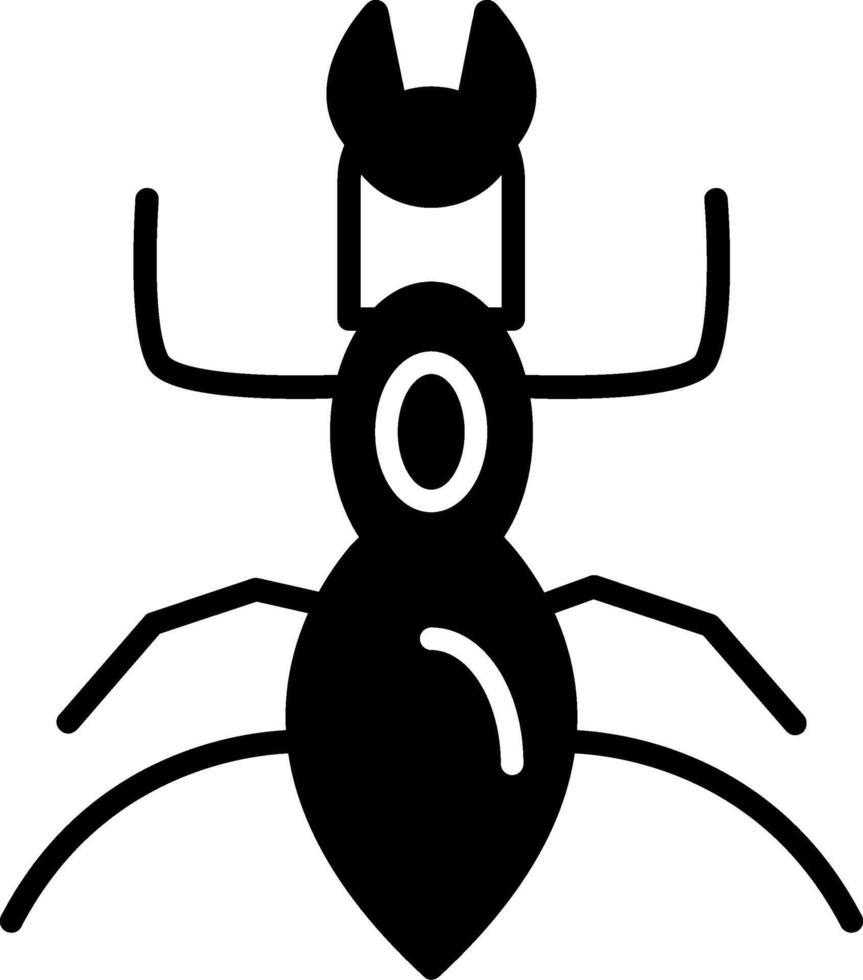 Wood-Eating Worker Termite vector