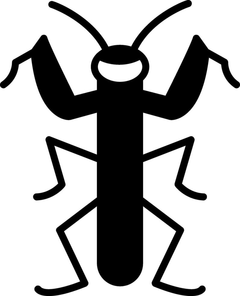Predatory Praying Mantis vector