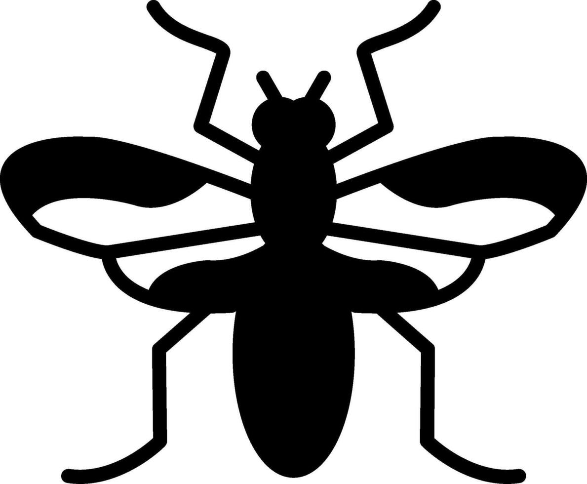Metallic Blowfly icon vector