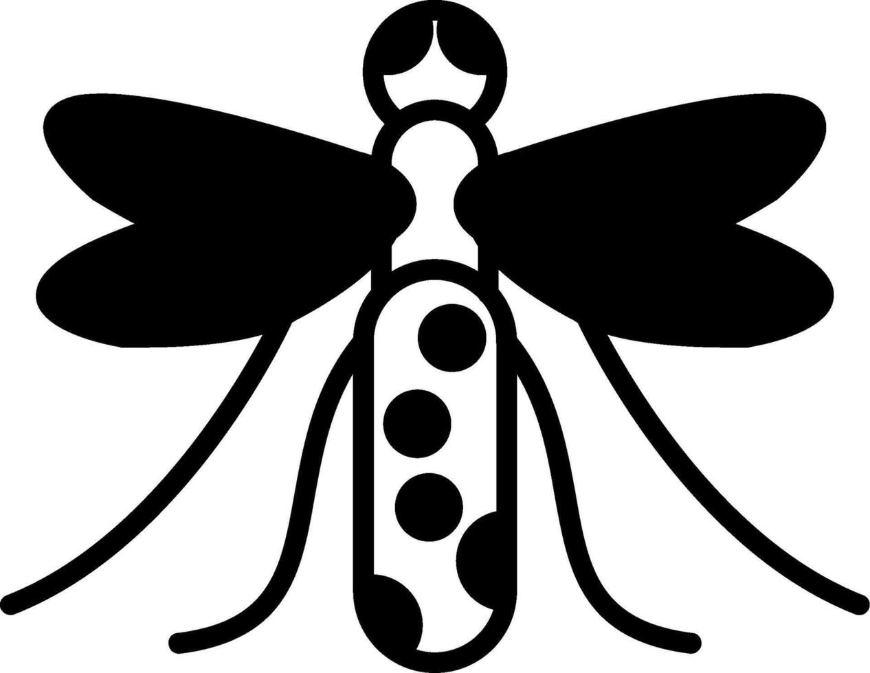 Blood-Sucking Black Fly vector