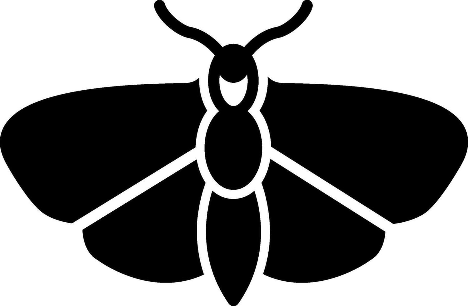 Emerald Green Moth vector