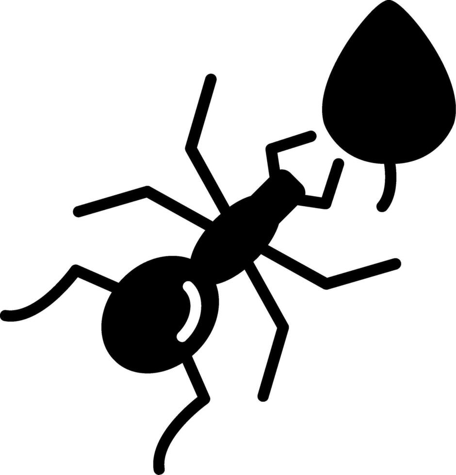 Leaf-Carrying Leafcutter Ant vector