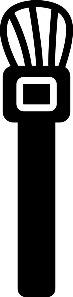 Soft Bristle Face Brush vector