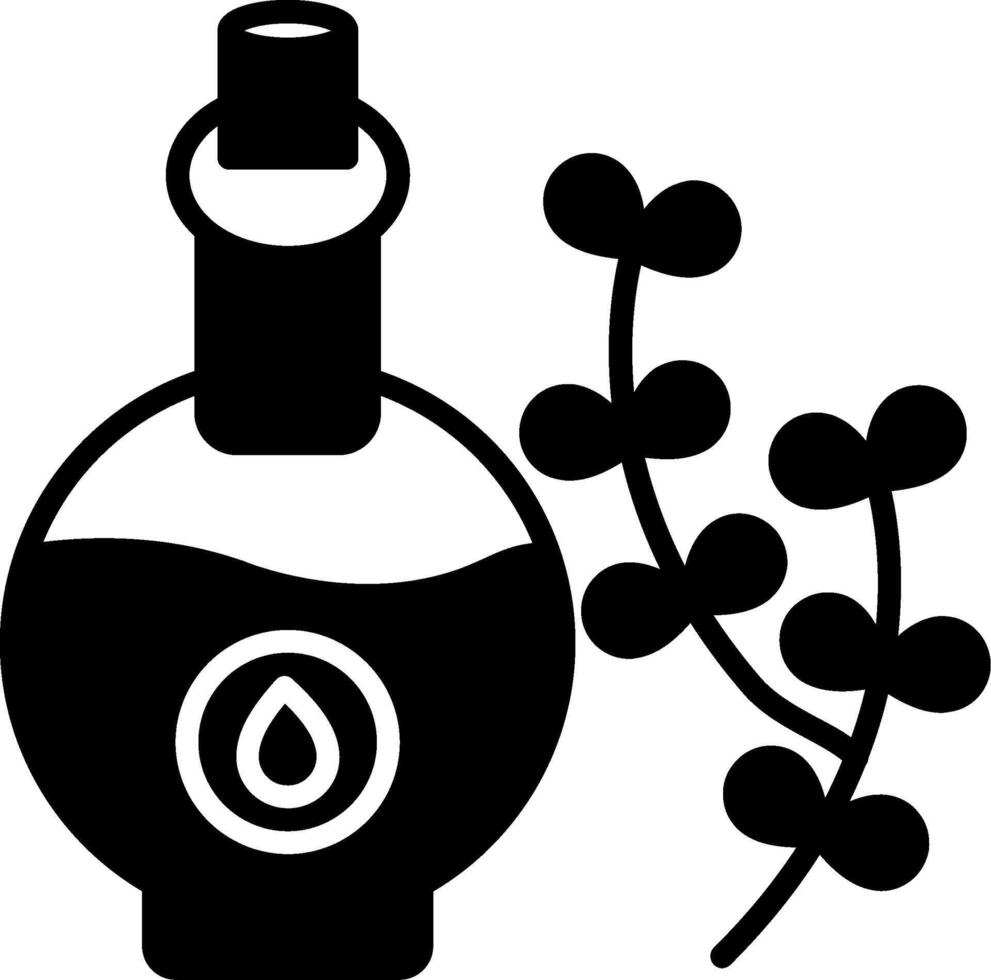 Calming Lavender Essential Oil vector