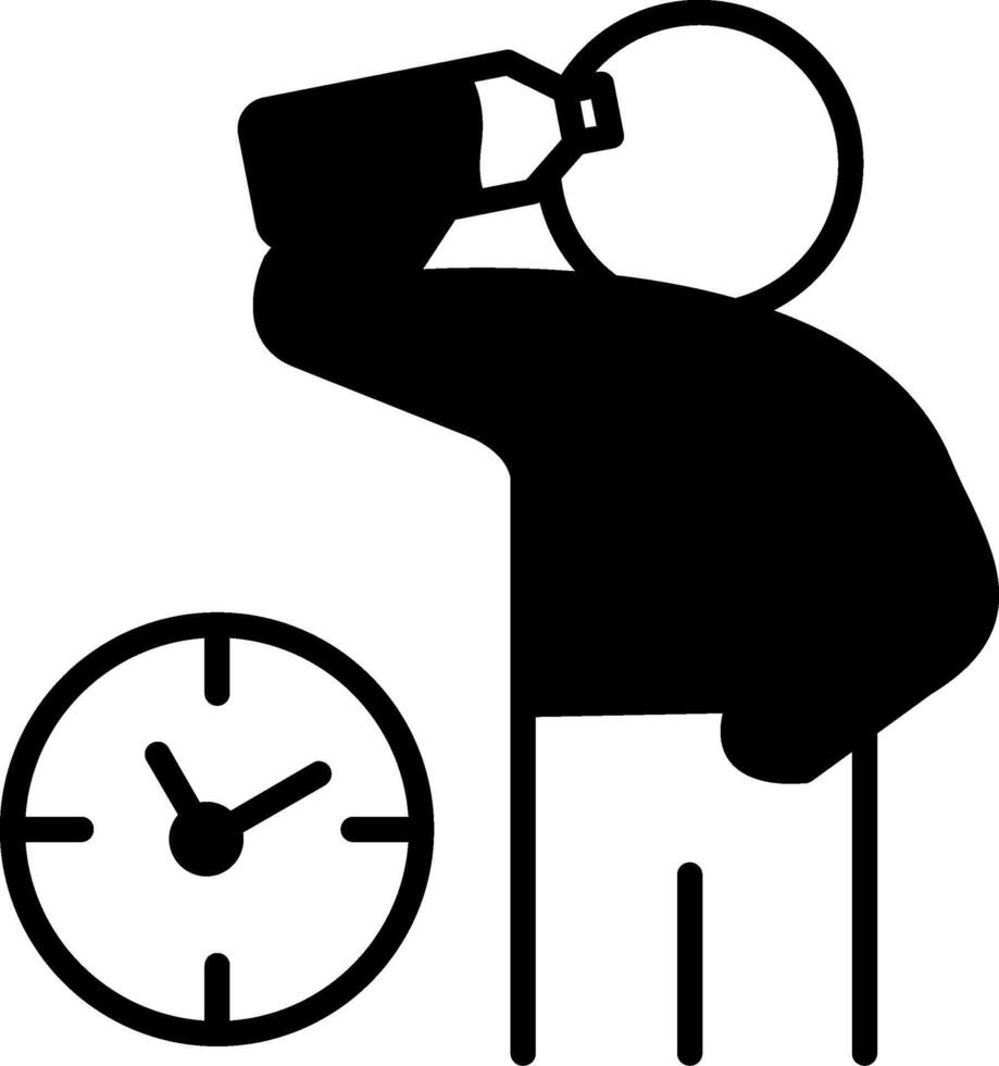 Hydration Intake Reminder vector