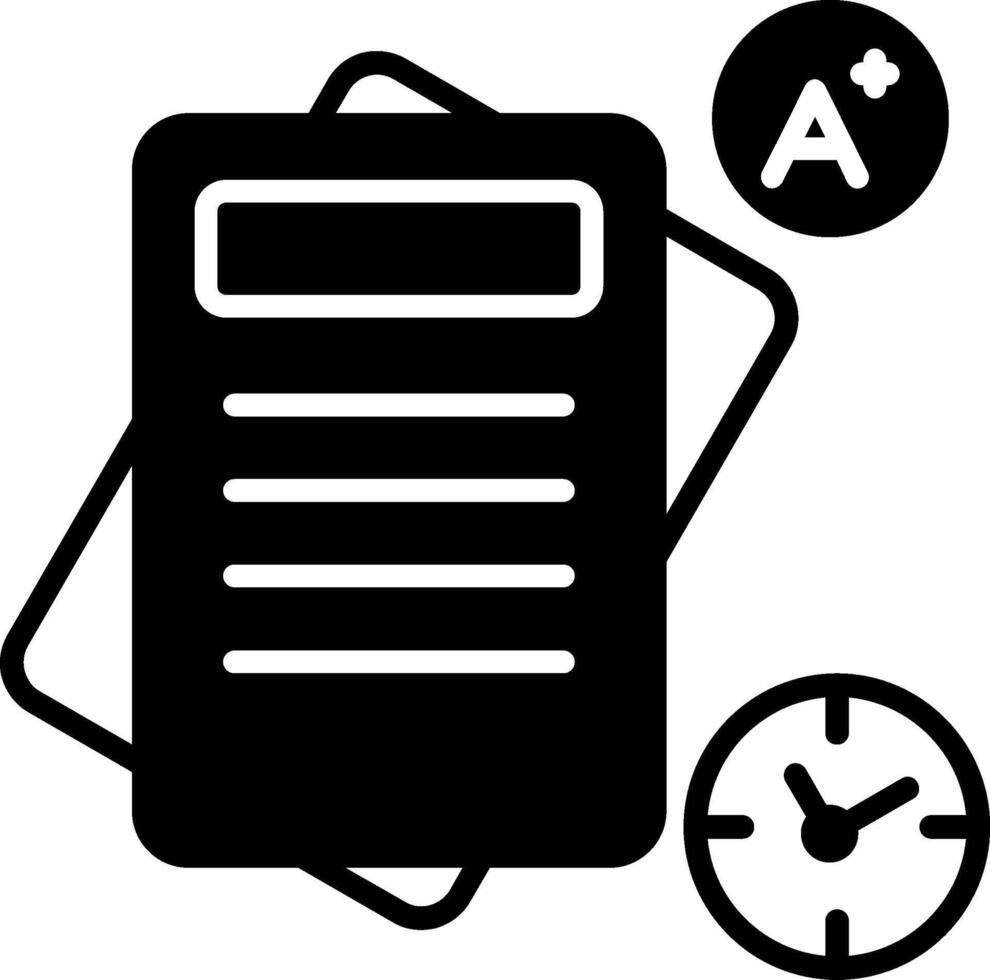 Exam Date Reminder vector