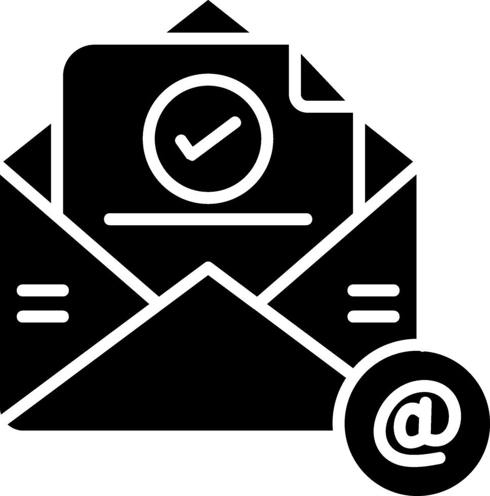 Digital Invitation Email vector