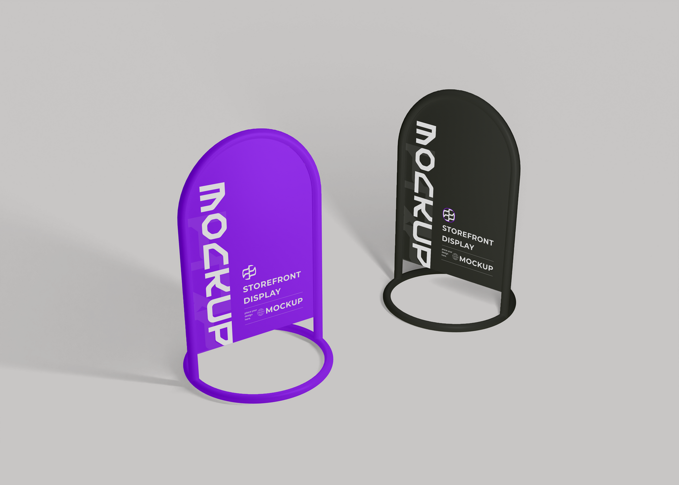 Storefront Display for Branding psd