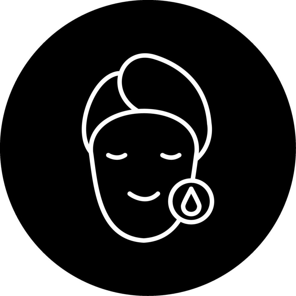 Deep Hydration Facial Glow Circle Inverted vector