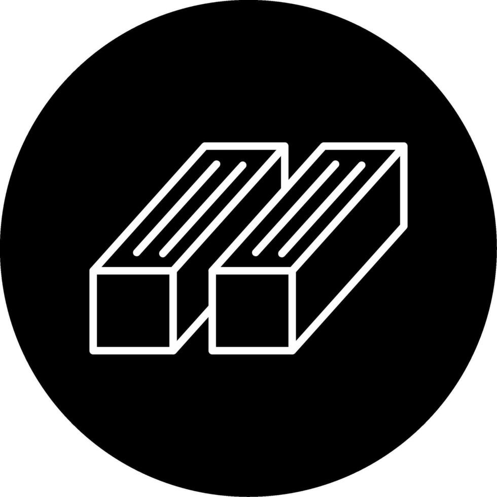 Reinforced Steel Construction Bars Circle Inverted vector
