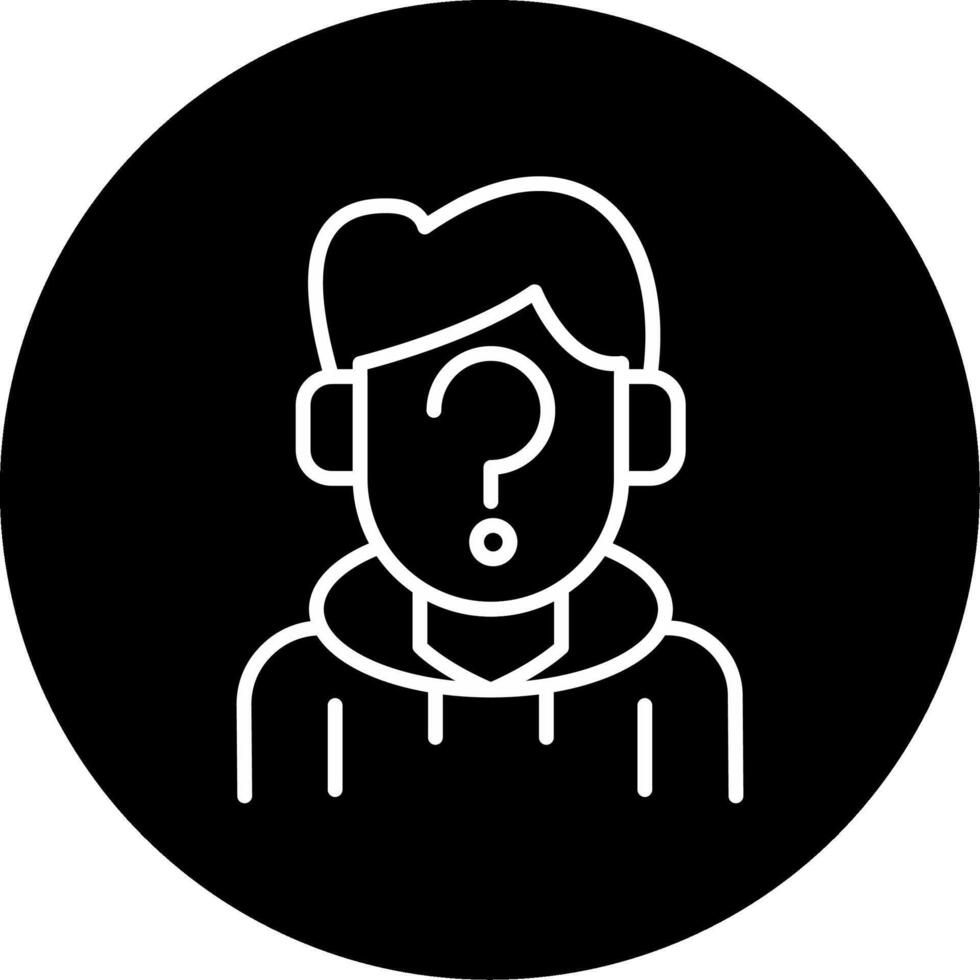 Low Profile Child in Shadow Circle Inverted vector