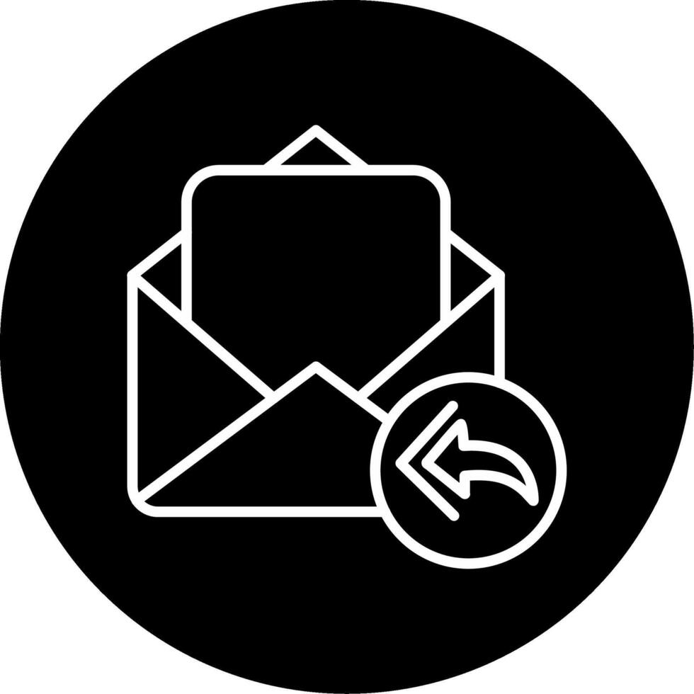 Reply All Participants Circle Inverted vector