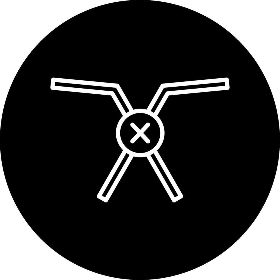 Plastic Free Awareness for Global Action Circle Inverted vector