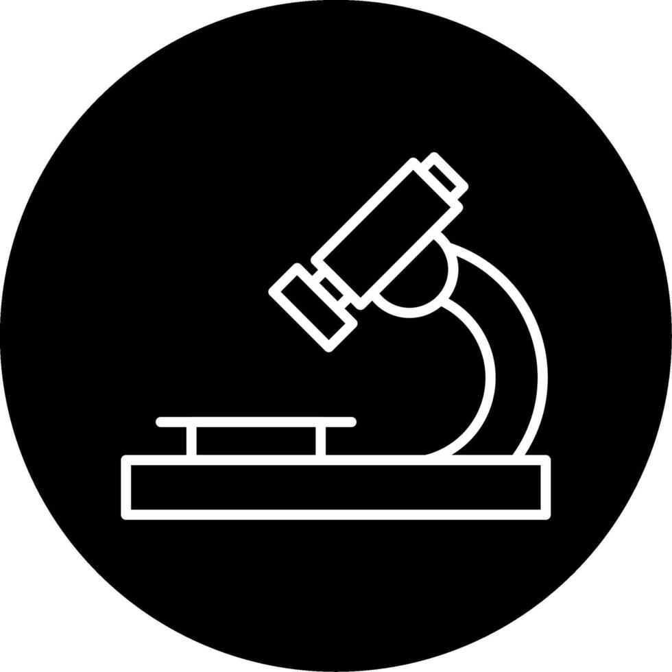 High Precision Medical Microscope Circle Inverted vector
