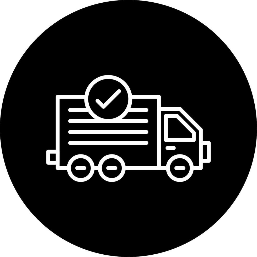 Supply Chain Logistics Coordinator Circle Inverted vector