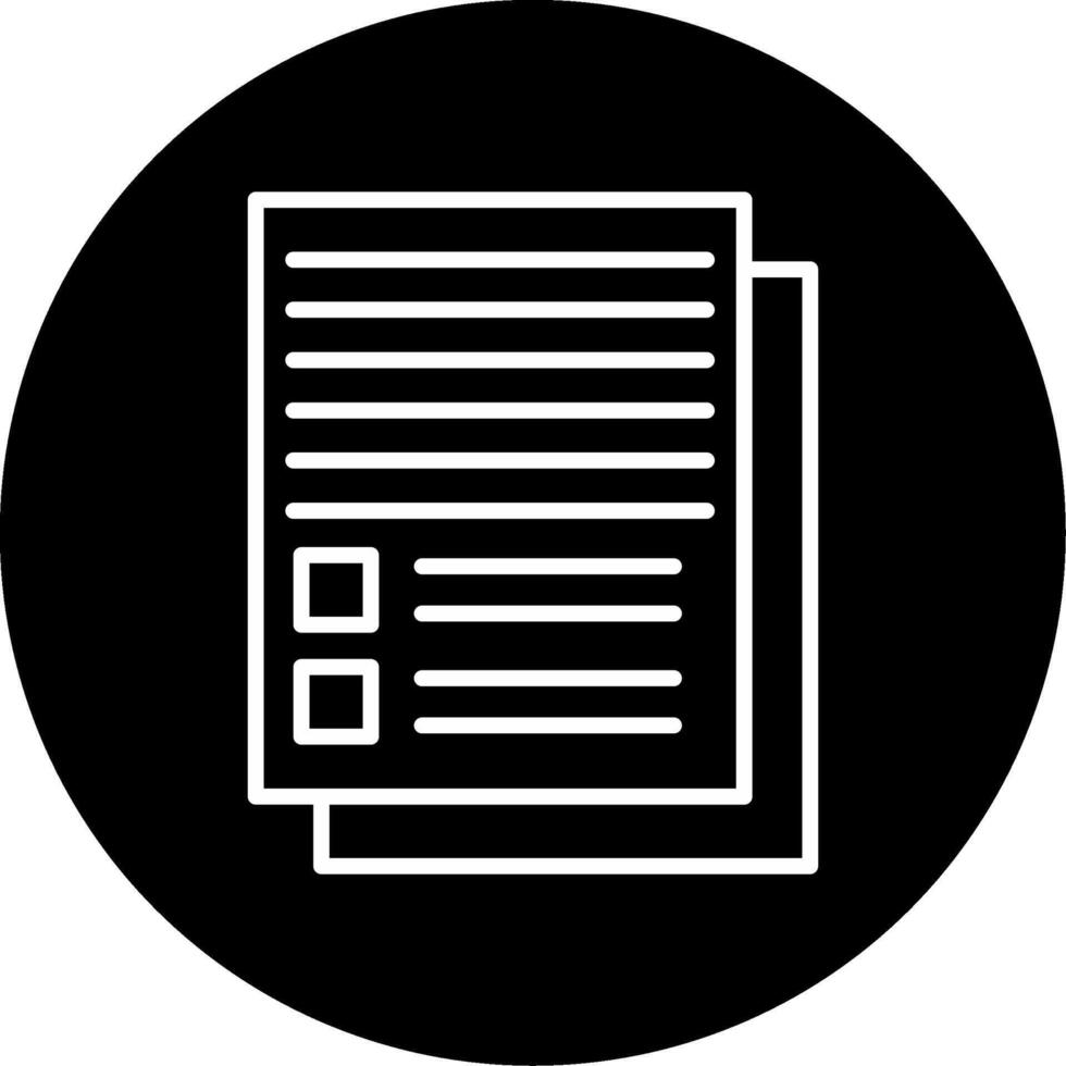 Identifying the Financial Problem Statement Circle Inverted vector