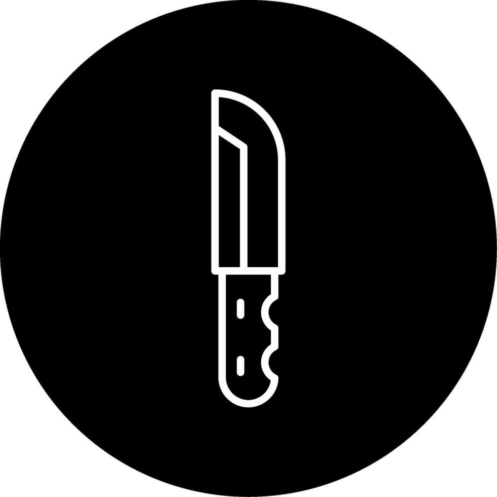 Compact Pocket Knife for Climbers Circle Inverted vector
