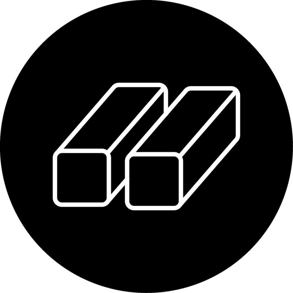 Tempered Structural Steel Circle Inverted vector