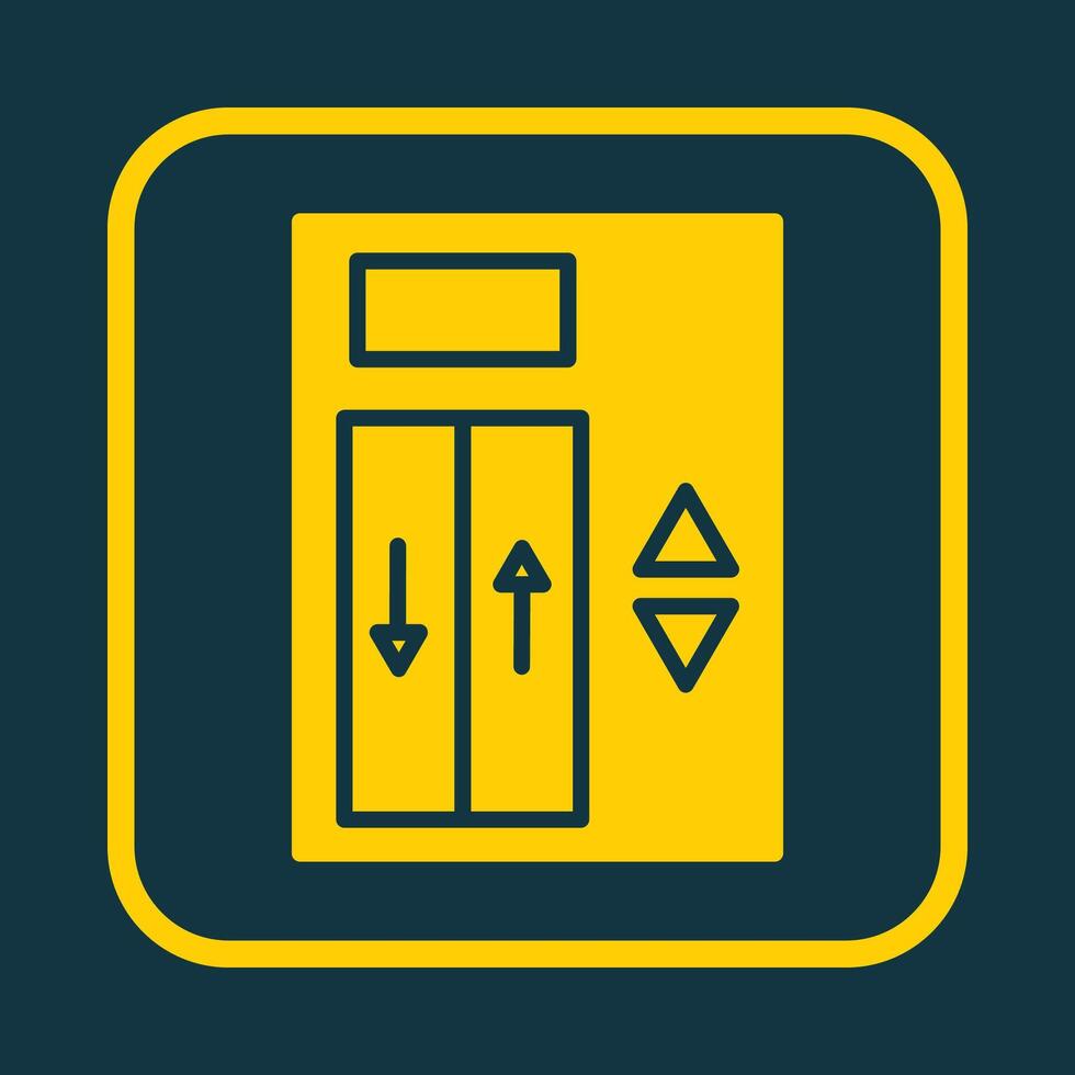 Elevator trendy art design lovely amazing design colorful useful illustration vector