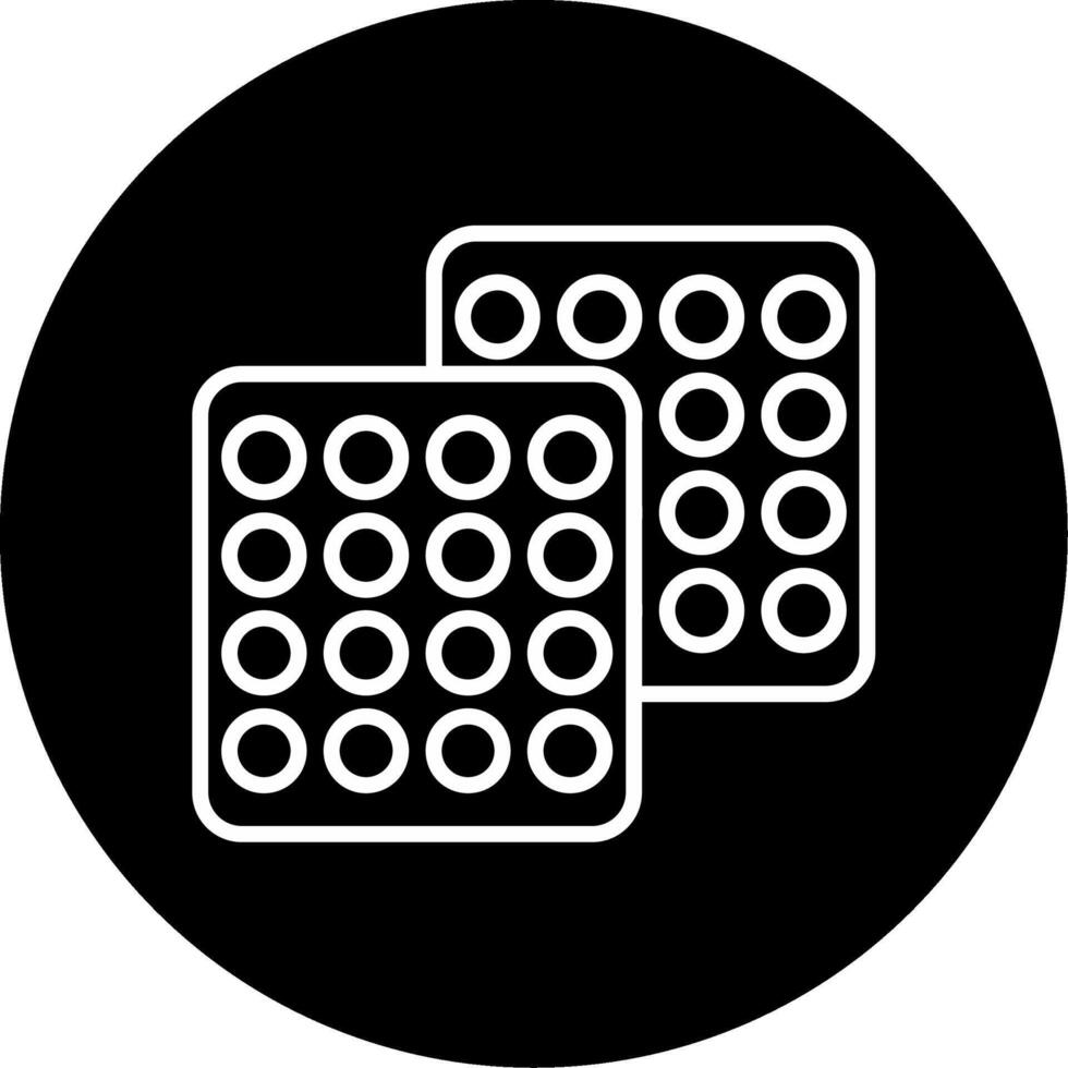High Density Alloy Steel Circle Inverted vector