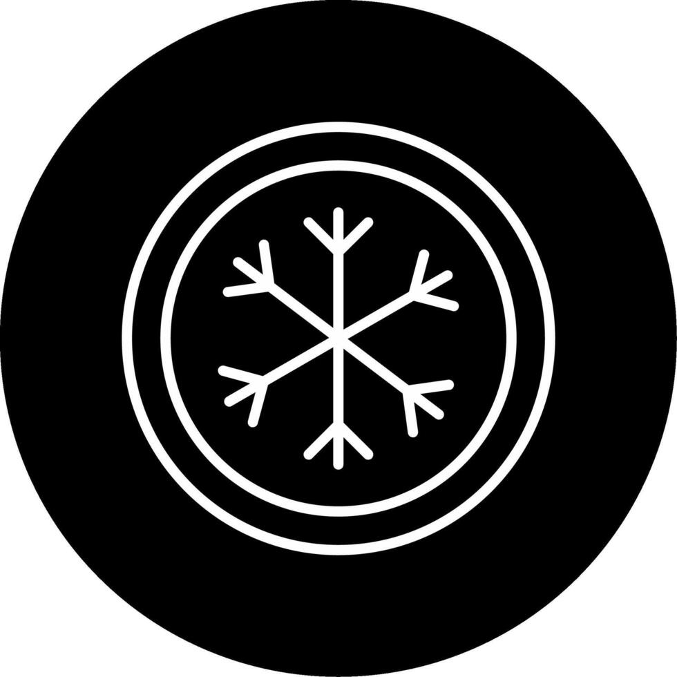 Life Threatening Extreme Weather Icon Circle Inverted vector