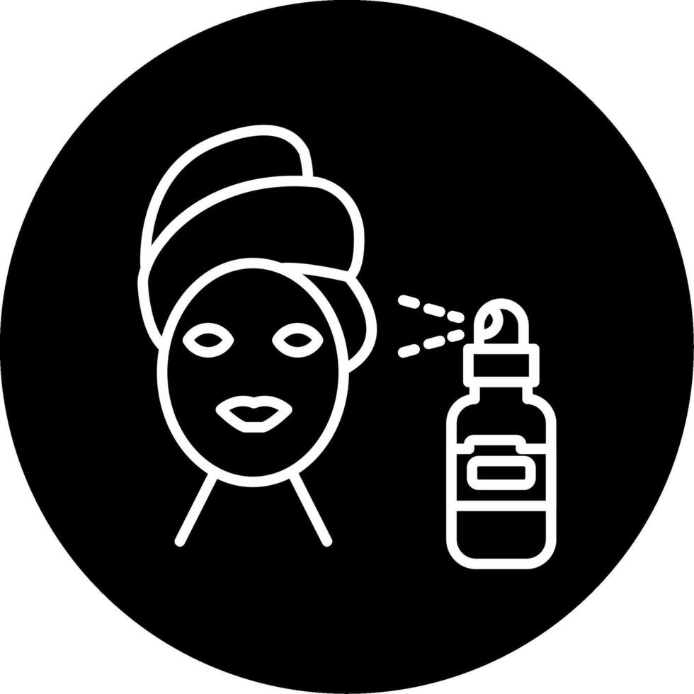 Refreshing Facial Mist Spray Circle Inverted vector