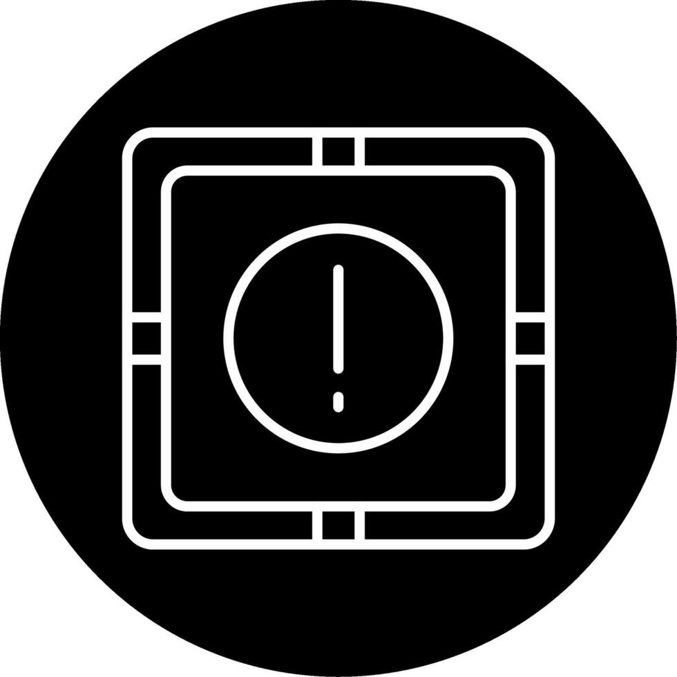 Subscription Renewal Alert Circle Inverted vector