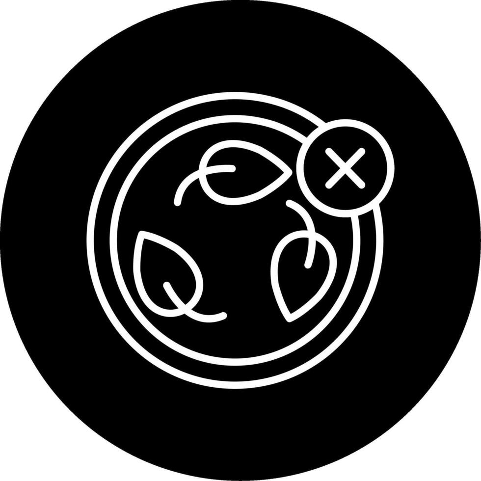 Polypropylene Free Products Advocacy Icon Circle Inverted vector