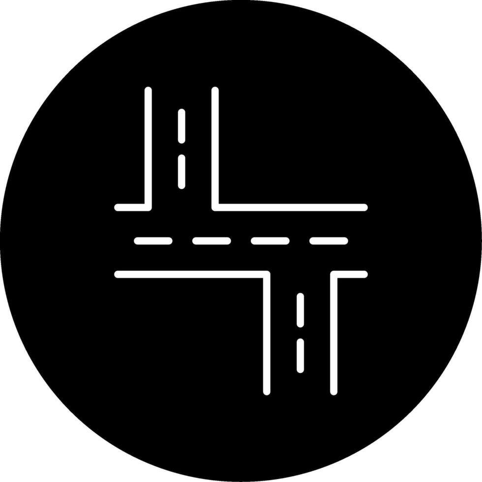 Road Path Navigation Circle Inverted vector