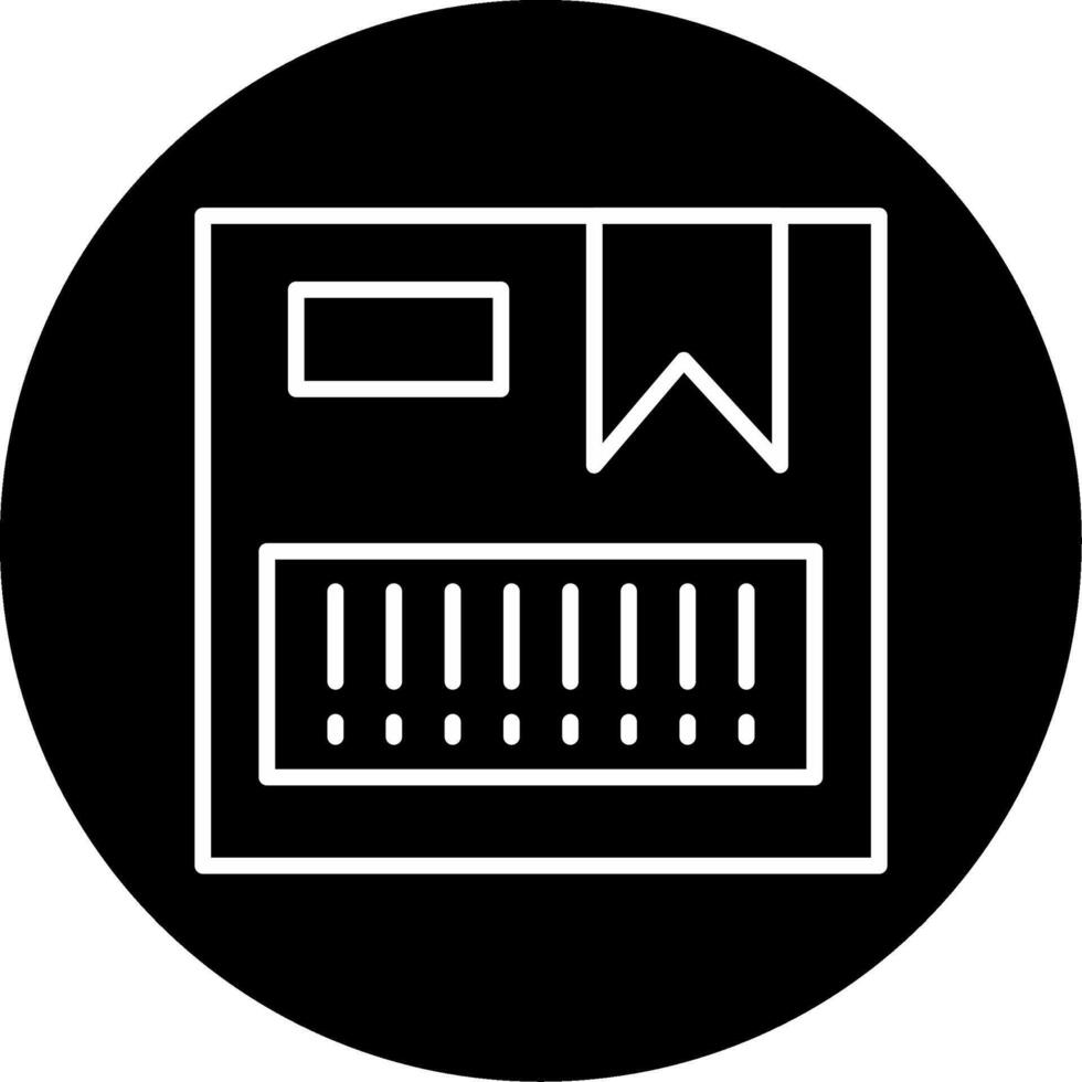 Express Courier Service Icon Circle Inverted vector