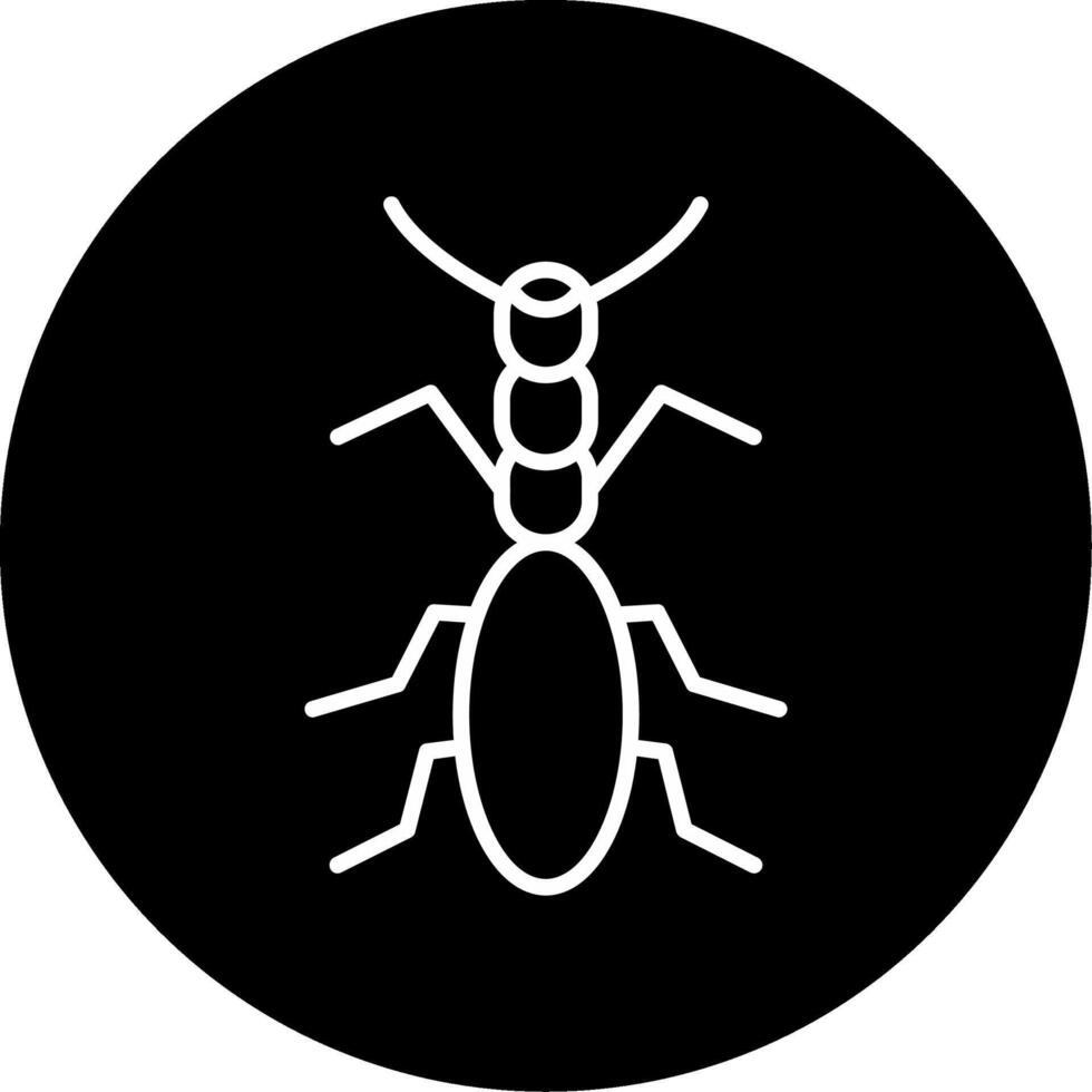Flexible Rove Beetle Circle Inverted vector
