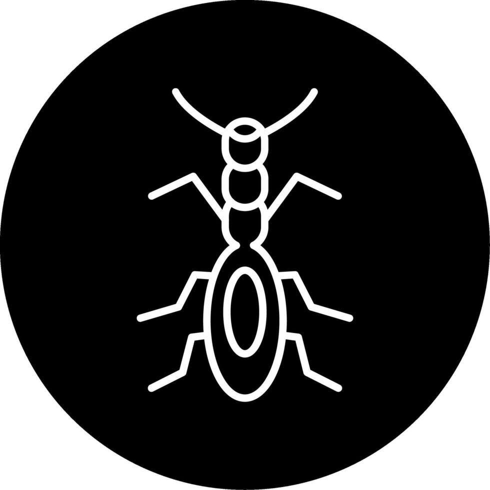 Heat Loving Firebrat Circle Inverted vector