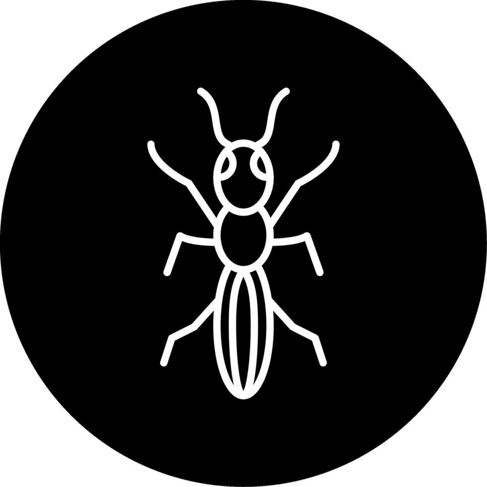 Painful Sting Bullet Ant Circle Inverted vector