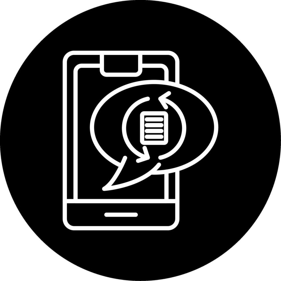 Sprint Commencement Alert Circle Inverted vector