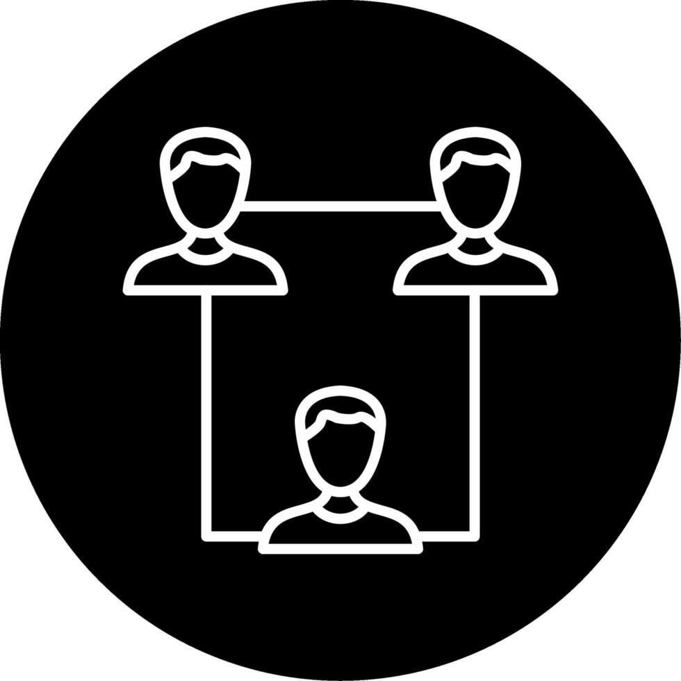 Industry Meetup Notification Circle Inverted vector