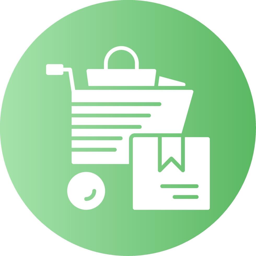 Bulk Purchase Gradient Circle Icon vector