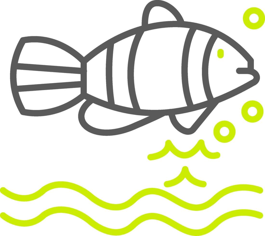Anemonefish Clean Frame Graphic vector