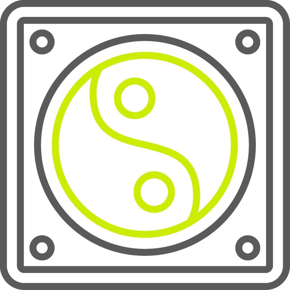 Yin Yang Dynamic Web Graphic vector
