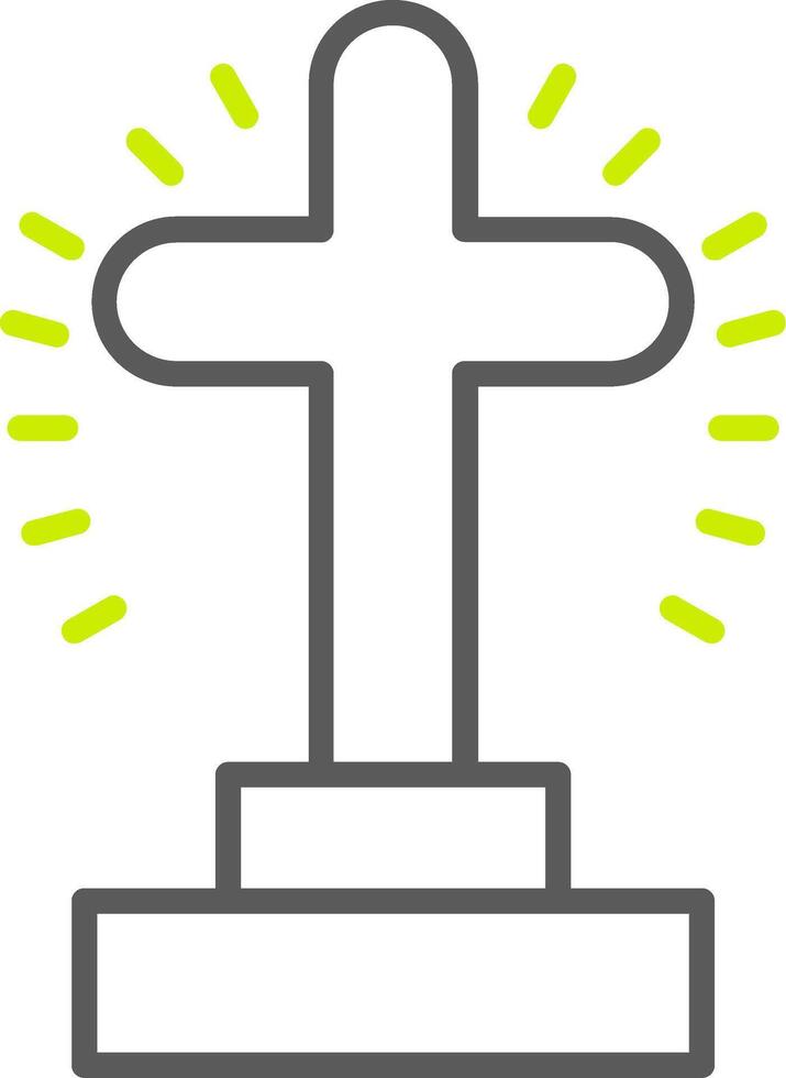 Christianity Polished Tech Badge vector