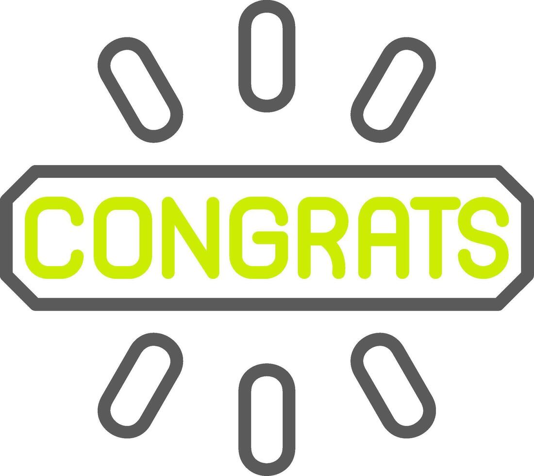 Congrats NextGen Web Graphic vector