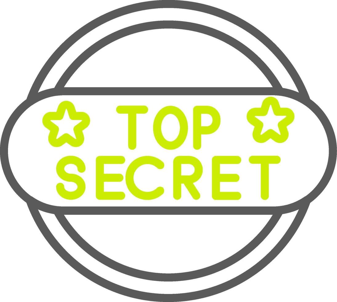 Top Secret Advanced UX Asset vector