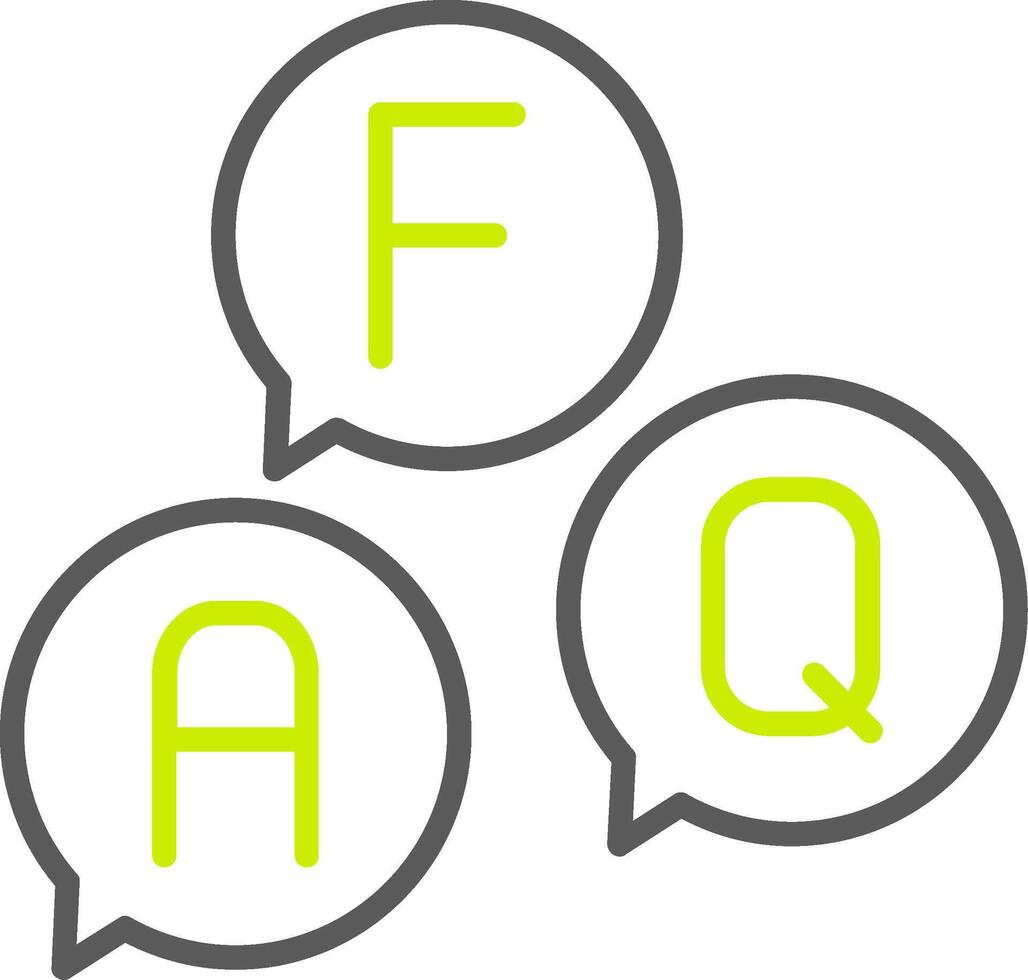 Faq Highlighted UX Stamp vector