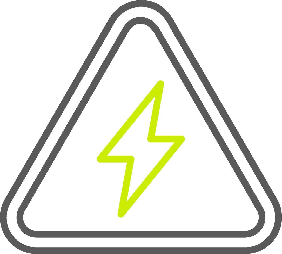 High Voltage Dynamic Tech Badge vector