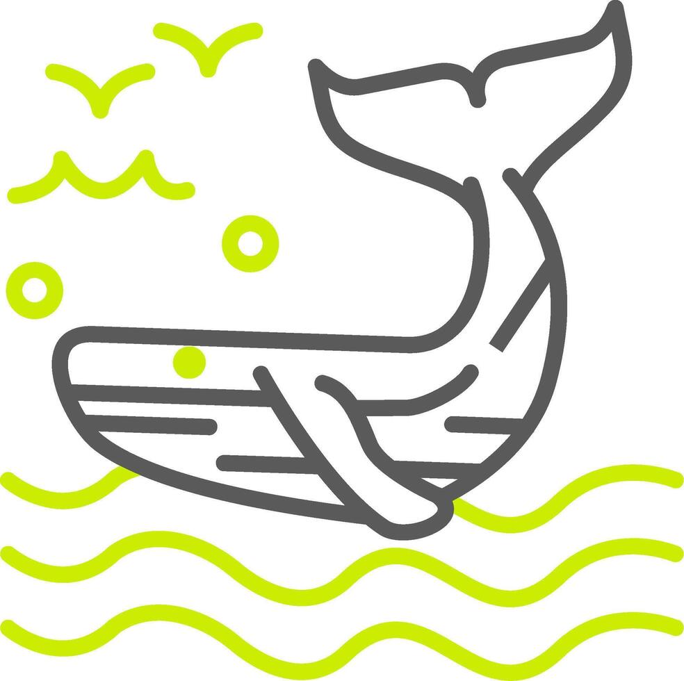 Whale Advanced Web Graphic vector