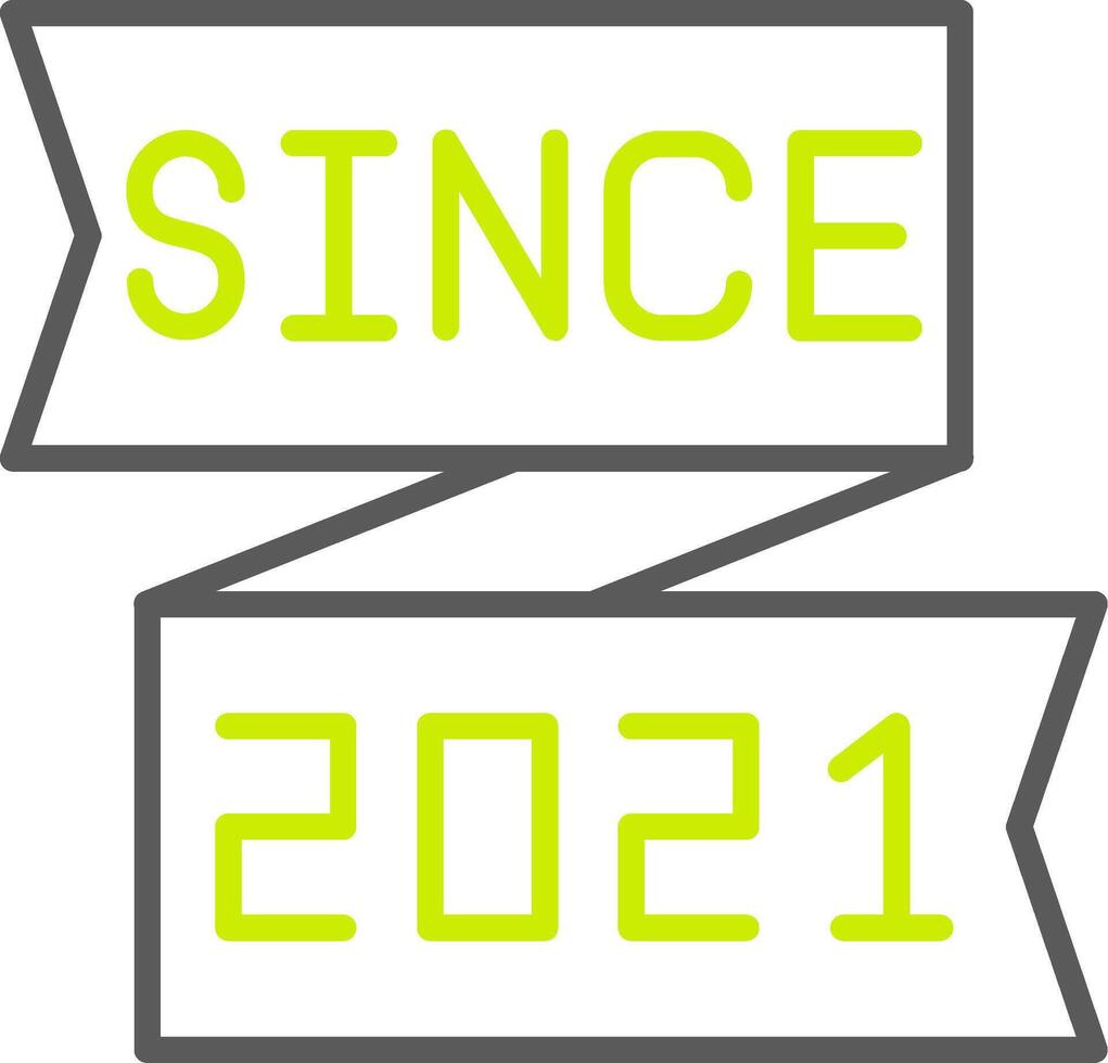 2021 Simple Web Tag vector