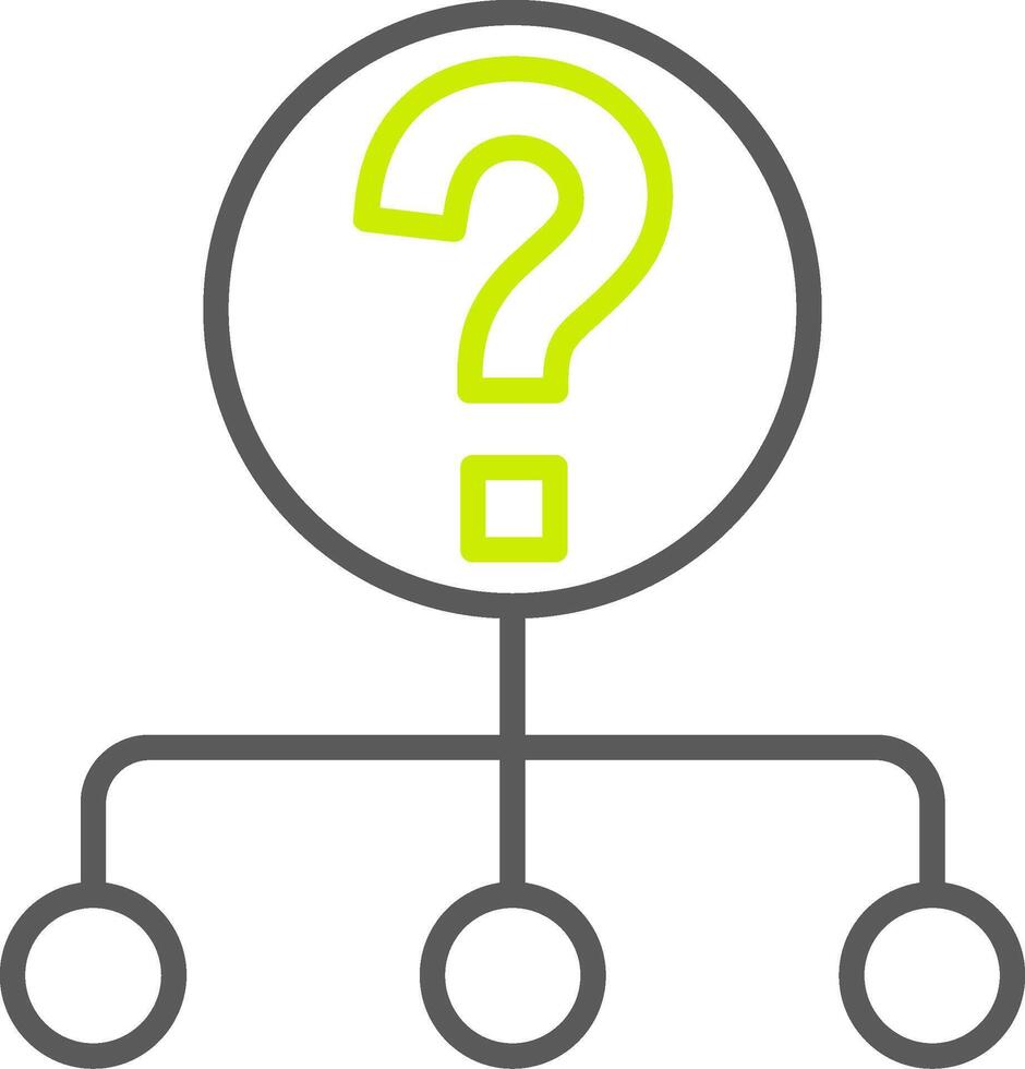 Question Custom Tech Badge vector
