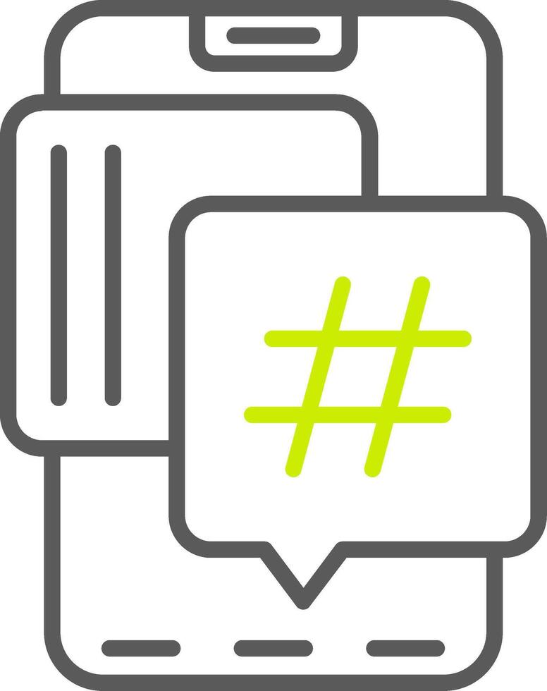 Hastag Polished UX Asset vector